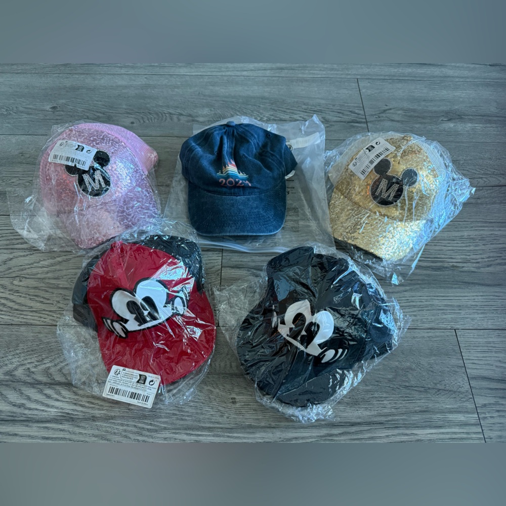 Kids' Colorful Caps Set
